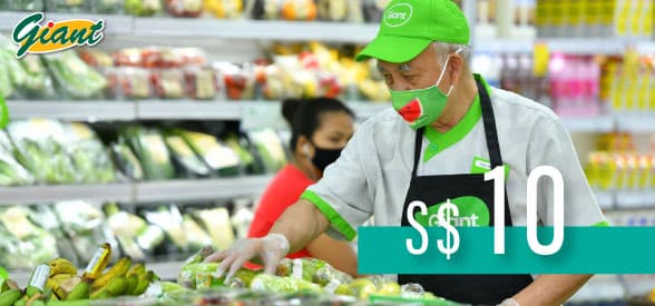 S$10 Giant Gift Voucher