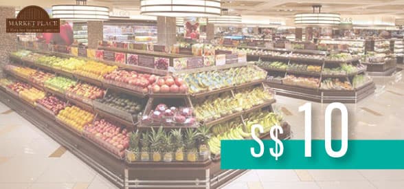 S$10 Market Place Gift Voucher