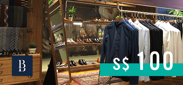 S$100 Benjamin Barker Gift Card