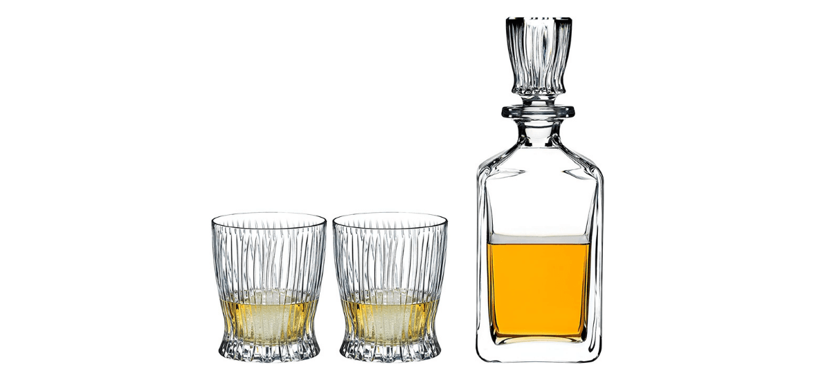 Riedel Gift Set Fire Whisky & Decanter Set of 3's