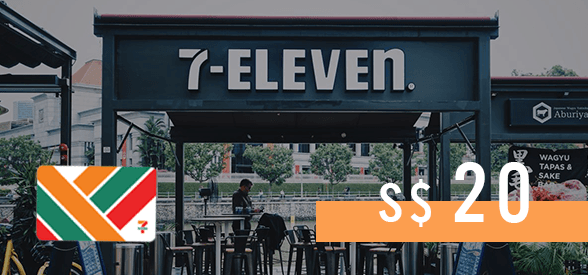 S$20 7-Eleven Gift Voucher