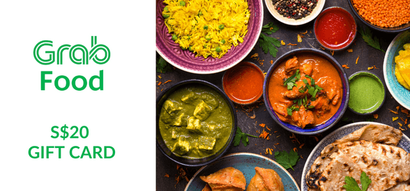 S$20 Grab Food Gift Card