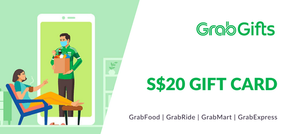 S$20 Grab Gift Card