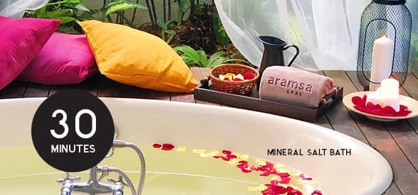 30-minute Mineral Salt Bath 