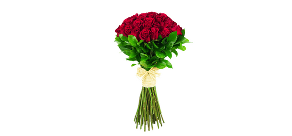 50 Red Roses Posy
