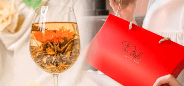 Apple of His Eye (Apple) Blooming Tea - Petite Bag