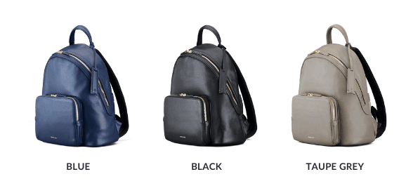 Three Musketeers Athos Medium Backpack Detachable Pouch (Leather)