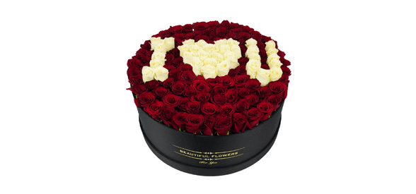 Beautiful I Love You Roses Arrangement