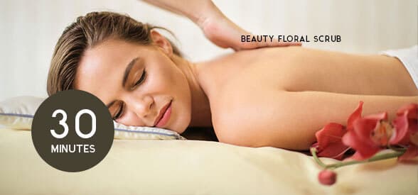30-minute Beauty Floral Scrub