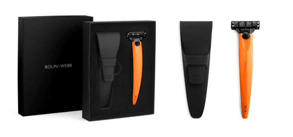 R1-S Signal Orange Gillette Mach 3 with Case