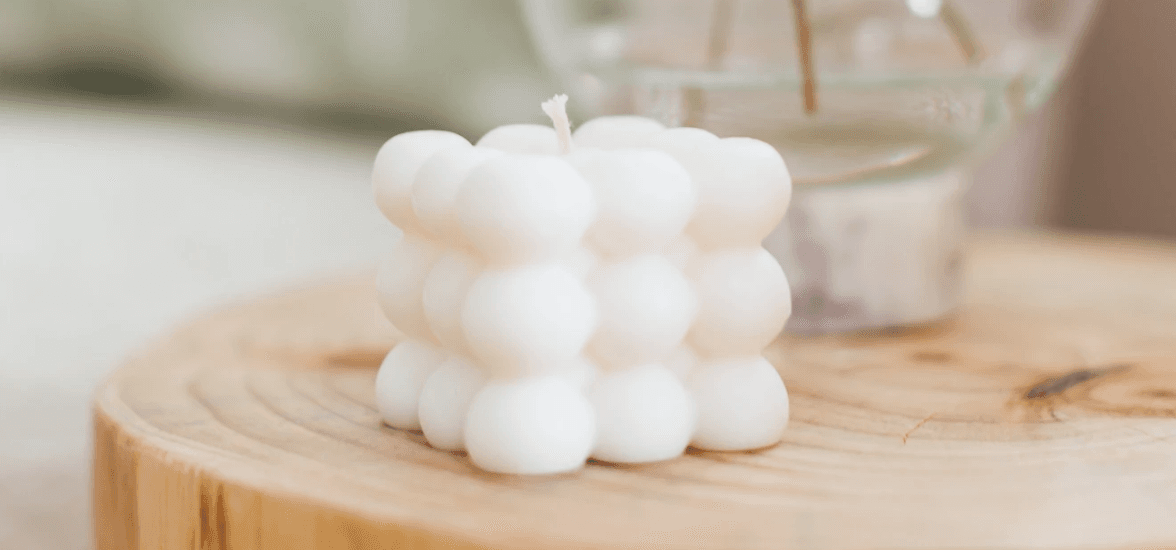 Bubble Sculpture Candle