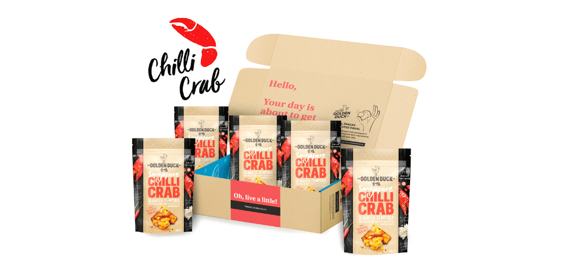 Snackbox Medley Chilli Crab Seaweed Tempura
