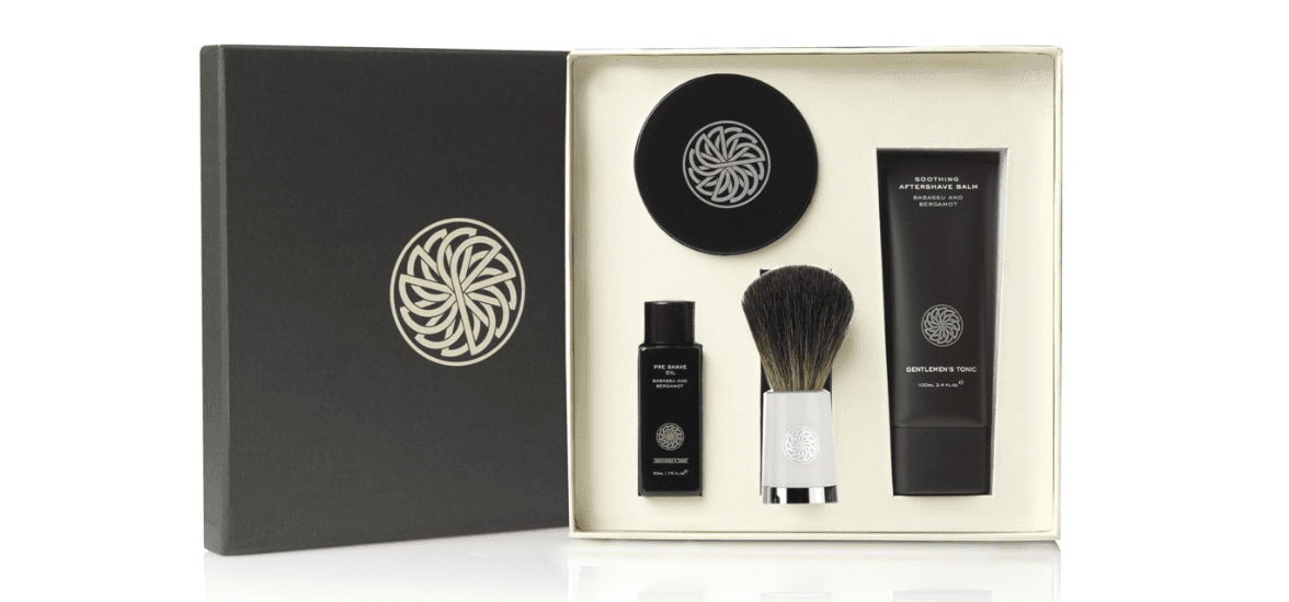 "Gentlemen's Tonic" Ivory Shave Set