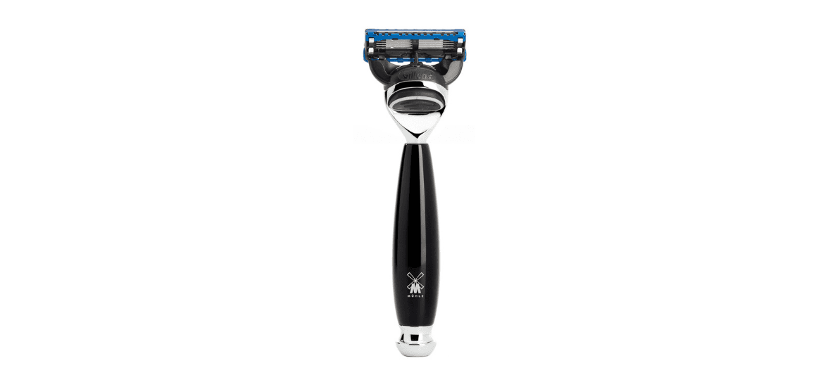 MÜHLE VIVO Razor, Gillette® Fusion™ 5- Blade, High-Grade Resin Black