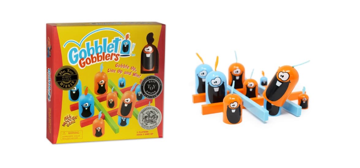 Gobblet Gobblers Strategy Game by Blue Orange