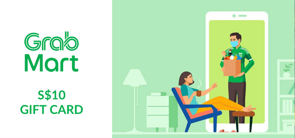 S$10 Grab Mart Gift Card