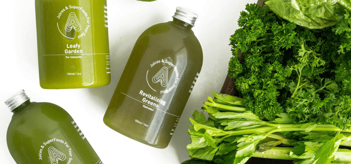 "Green" Cold Pressed Juice Pack