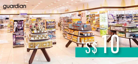 S$10 Guardian Gift Voucher