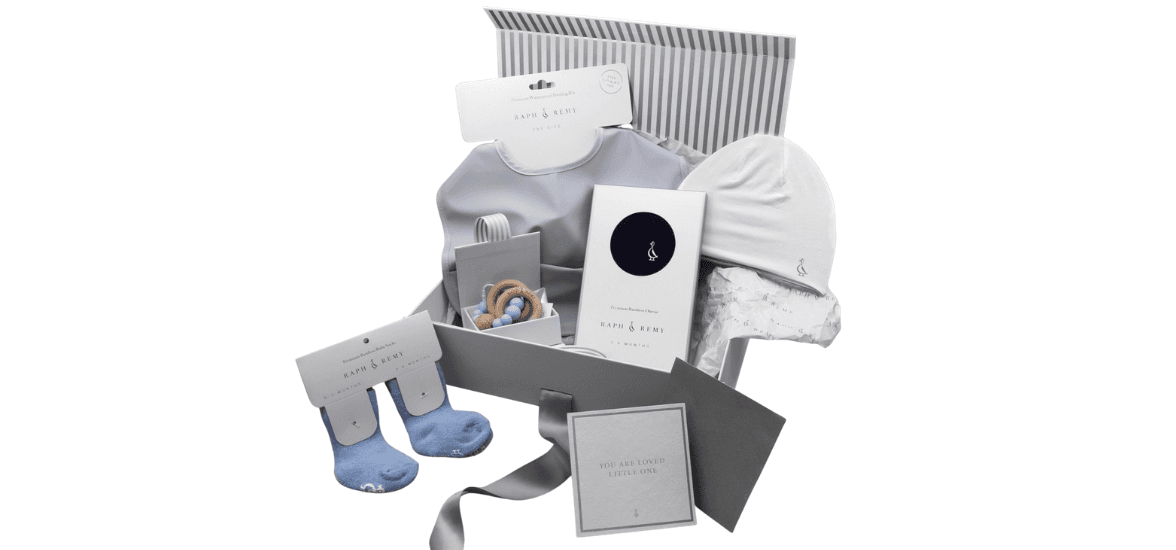 Happy 100 Days Gift Set with Personalised Teether