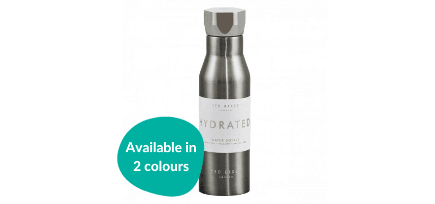 Ted Baker Hexagonal Lid Water Bottle