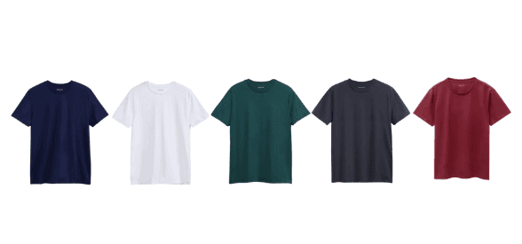 Super Soft Crew Neck T-Shirt by Determinant