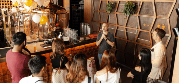 Unique Brewery Tour for 5 at LeVeL33