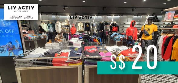 S$20 LIV ACTIV Gift Card
