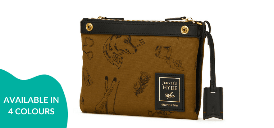 Jekyll & Hyde Phone Crossbody Clutch (Reversible)