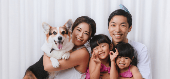Family & Pet Photography Session