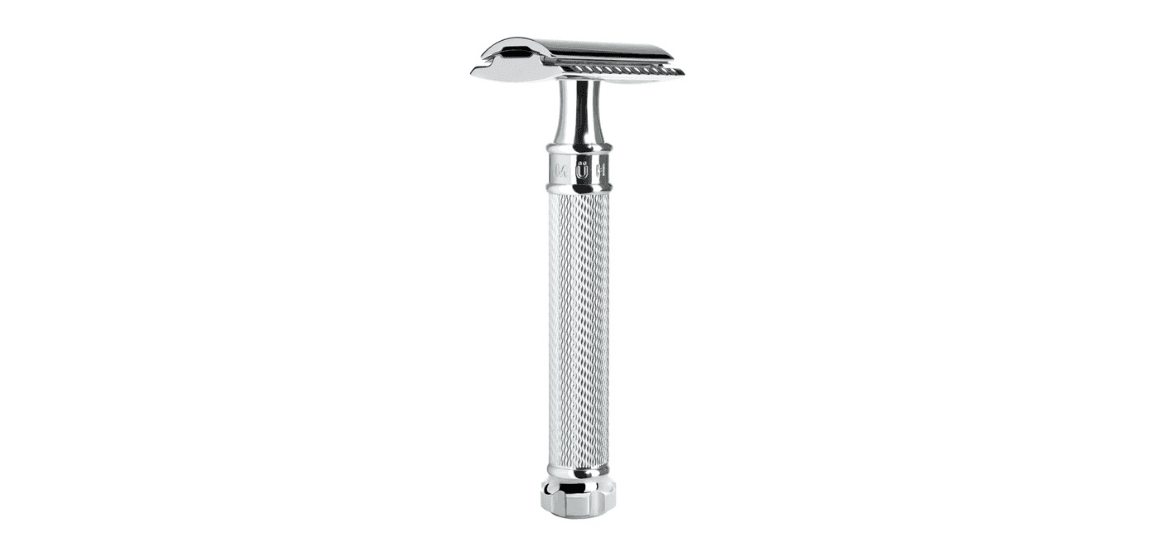 MÜHLE TRADITIONAL R89 TWIST Safety Razor, Chrome