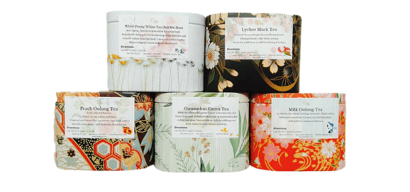 Ohayō Tea Tins