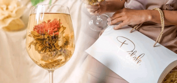 Oppa's Peaches (Korean Peach) Blooming Tea - Classic Bag