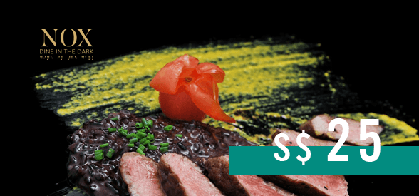  S$25 NOX - Dine in the Dark Gift Card