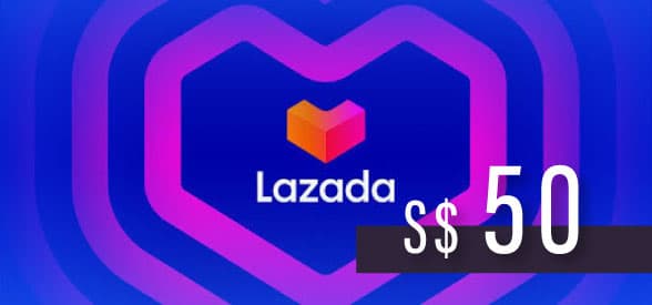 S$50 Lazada Gift Card