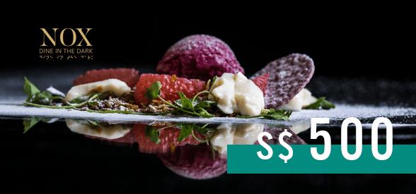 S$500 NOX - Dine in the Dark Gift Card