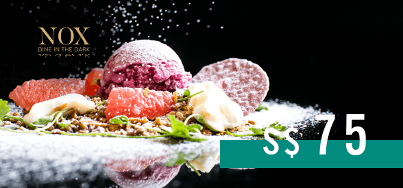 S$75 NOX - Dine in the Dark Gift Card