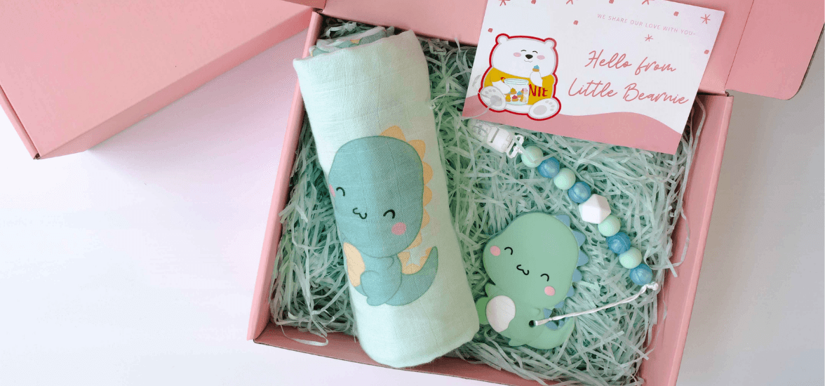 "T-Rex Dino" Baby Signature Gift Set