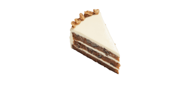 Sliced Carrot Cake Voucher