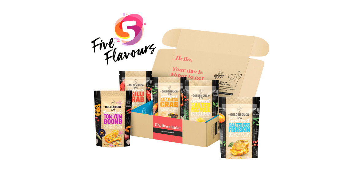 Snackbox Medley FIVE Flavours