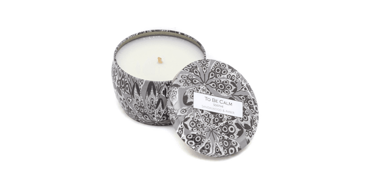 Soothe - Sandalwood & Amber - Mini Soy Candle