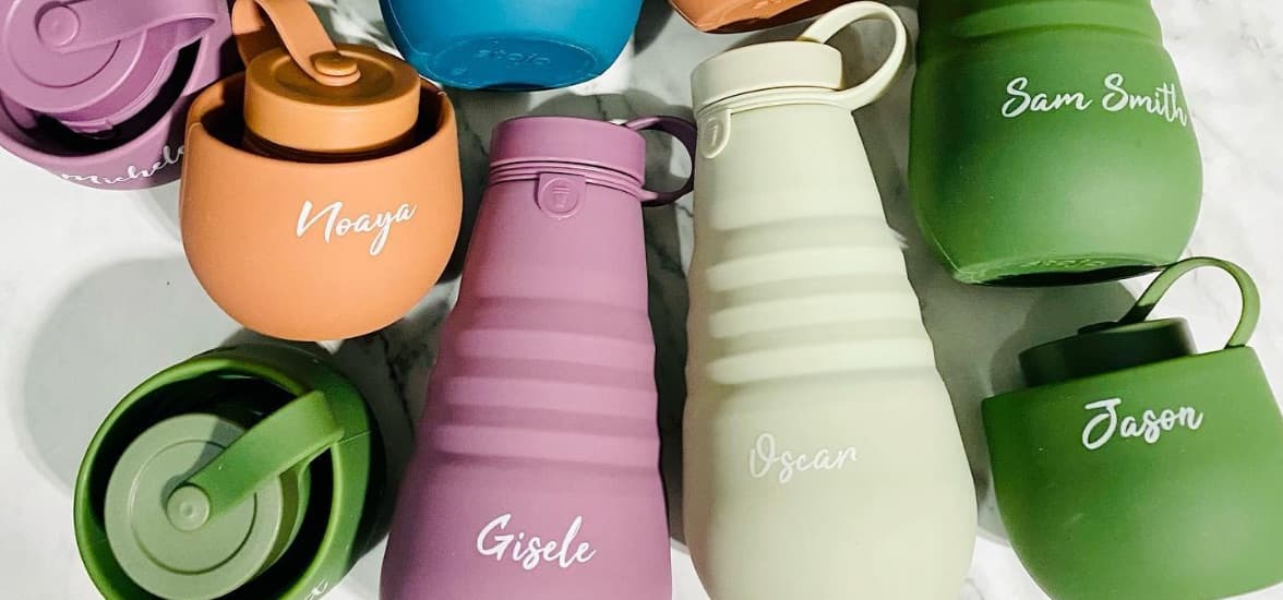 20oz Stojo Bottle with Personalisation