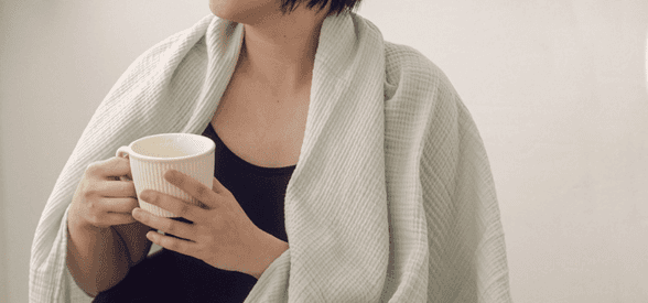 Organic Cotton Cloud Throw