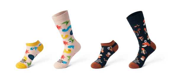 Talking Toes Empowerment Socks Bundle (2 Pairs)