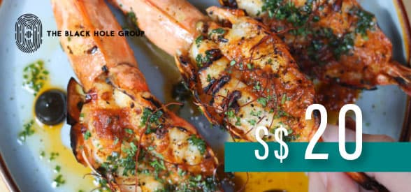 S$20 The Black Hole Group Gift Card