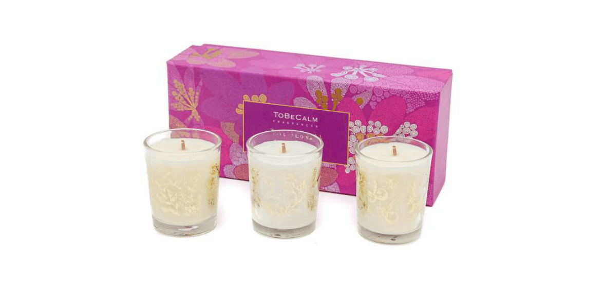 The Floral Collection - Votive Candle Set