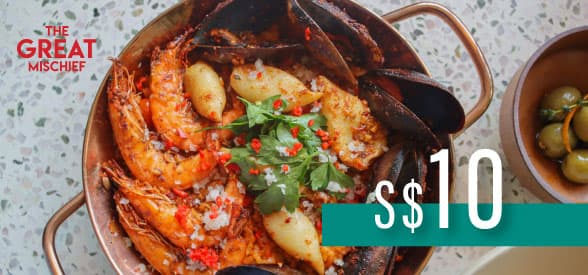 S$10 The Great Mischief Gift Card