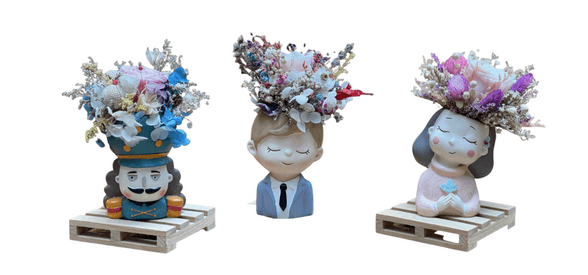 Preserved Flower with Resin Pot Workshop