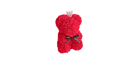 Toy Rose Bear (Red)