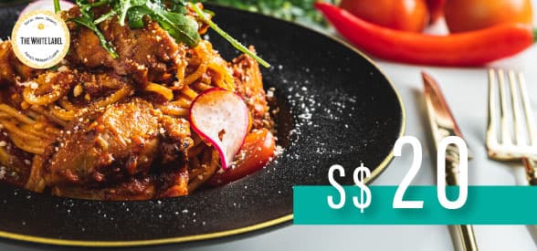 S$20 The White Label Gift Card