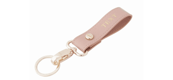 Saffiano Keychain